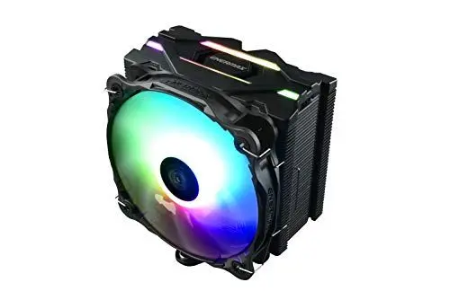 Produktbild: Enermax ETS-F40-FS ARGB CPU-Kühler +200W TDP für Intel/AMD Ryzen, 14cm PWM High-Pressure Silent ARGB Lüfter·· ETS-F40-BK-ARGB, schwarz