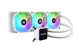 Produktbild: Enermax LiqMax III ARGB 360 Weiß, AIO Liquid Cooler, Watercooling für Intel/AMD-Prozessoren, ARGB-Lüfter (ELC-LMT360-W-ARGB)