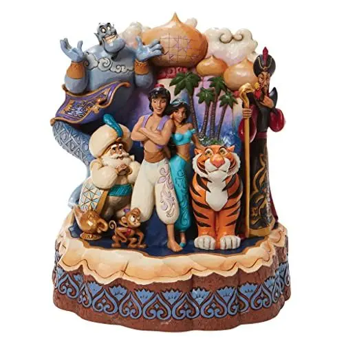 Produktbild: Enesco Disney Traditions Figur Aladdin A Wondrous, Violett, 7.67 in H x 6.45 in W x 6.77 in L