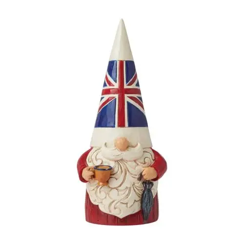 Produktbild: Enesco Jim Shore Heartwood Creek Gnomes Around The World Britische Figur, 14 cm, mehrfarbig