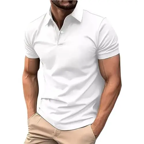 Produktbild: Enge t-Shirts wanderbekleidung Herren männer Kleidung Tennis Shirt Basketball Trikot Camel Poloshirt Herren Fittness Thermo Shirt Herren Muscle fit t-Shirt Herren Herren Hemd Kurzarm Sport Shirts