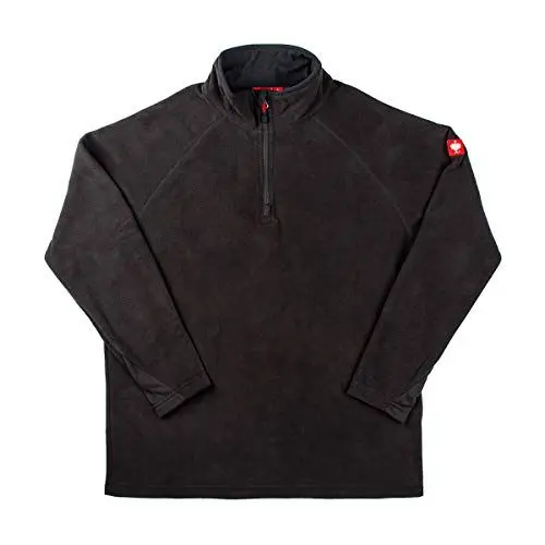 Produktbild: Engelbert Strauss Herren Fleecepullover Troyer dryplexx Micro, Farbe:schwarz, Größe:2XL