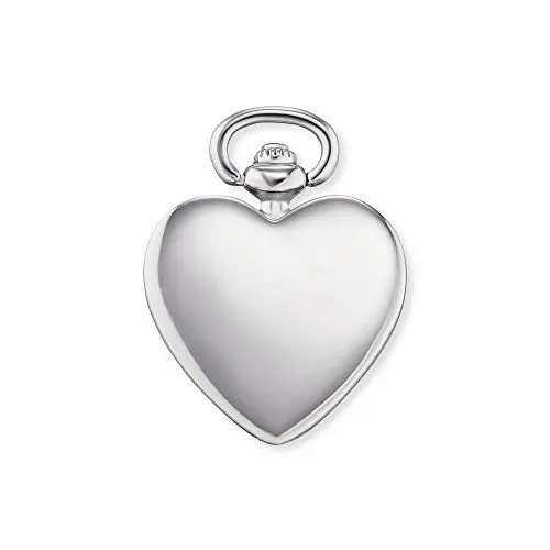 Produktbild: Engelsrufer Damen Anhänger Herz aus Sterling Silber - gravierbar - Ösenverschluss - nickelfrei - Größe: 21mm