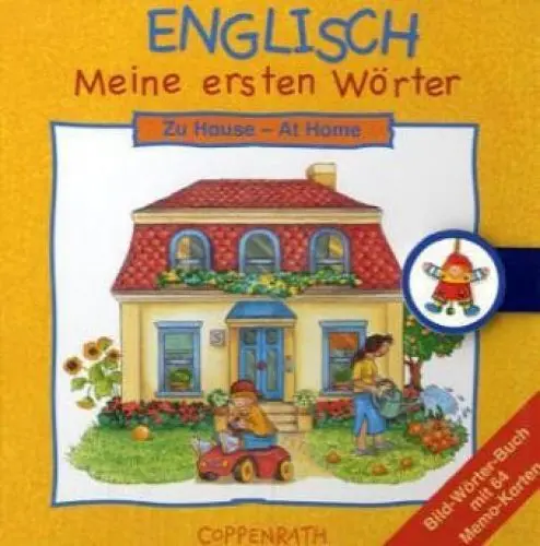 Produktbild: Englisch: Meine ersten Wörter: Zu Hause: Bild-Wörter-Buch mit 64 Memo-Karten (Bücher für die Kleinsten)