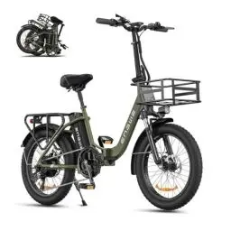 Produktbild: ENGWE E-Bike Klapprad Elektrofahrrad mit 20 Zoll Fat Tire, 15.6Ah Lithium-Akku für Lange Reichweite bis 140KM, 7-Gang-All-Terrain Ebike Herren für MTB, Strand & Schnee