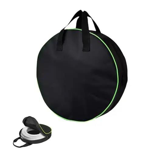 Produktbild: EnixwH Ladekabel Tasche Elektroauto, Strapazierfähige Wasserabweisende Kabeltasche, Ladekabel Tasche, Kabeltasche Organizer für EV Ladekabel Ladegeräte Verlängerungskabel (40×13cm, Schwarz)