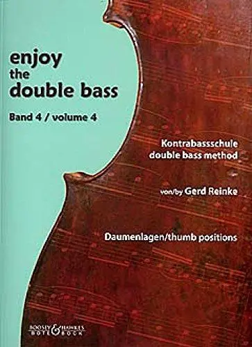 Produktbild: Enjoy the Double Bass: Kontrabassschule. Band 4. Kontrabass (und Klavier).