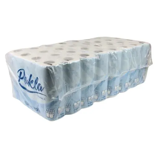 Produktbild: Enpack Pakla 32 Küchenrollen - Papierrolle 2-lagig, saugstark - 50 Küchentücher je Rolle - Papier Küchenrolle Großpackung - Küchenpapier für den Haushalt - Handtücher für Werkstatt, Camping, Hygiene