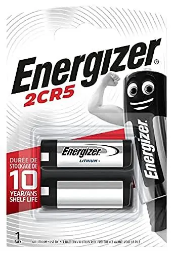 Produktbild: Energizer 2 CR 5 Fotobatterie 2CR5 Lithium 1500 mAh 6 V 1 St.