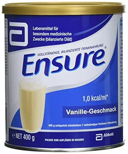 Produktbild: ENSURE Vanille 400 g Pulver (1er pack)