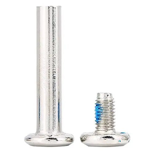 Produktbild: COXZD 10 Stück Inline-Skating-Schrauben, 2 Größen für Jungen & Mädchen Inline-Skating-Räder (Innenlänge 31mm)