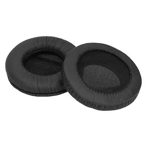 Produktbild: Entatial Kopfhörer-Ohrpolster, Universal 95 mm / 3,7 Zoll Protein-Leder Komfortables Headset-Polster, das Externe Geräusche blockiert, einfach für Headsets zu installieren