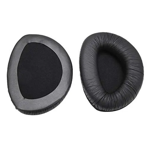 Produktbild: Entatial Ohrpolster, Kopfhörer-Ohrpolster Komfortabler Griff Premium-Material Hervorragende Leistung für Sennheiser RS160(Schwarzes Leder)