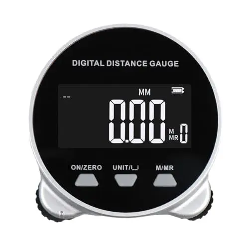Produktbild: Entfernungsmesser, Entfernungsmesser, Elektronischer Entfernungsmesser, Zylindrisches, Gerades, Unregelmäßiges Design mit LCD-Display für Flache Durchmessermessung