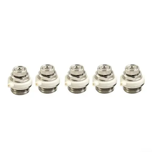 Produktbild: Entlüftungsventil, 1,27 cm Gewinde, automatische Abschaltung, selbstentlüftet, Heizkörperventil, 1/2/3/5 Stück, 27 x 26 x 26 mm (5 Stück)