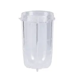 Produktbild: Entsafter Hohe oder Kurze Tassen für Kunststoff Transparent Cup Becher Mixer Entsafter Ersatzteile Zubehör(Short Cup)