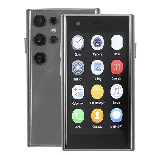 Produktbild: S23 Pro Super-Smartphone für Kinder, 3G-Netzwerk-Handy Entsperrt, Android 8.1, 2 GB RAM, 16 GB ROM, 3,0-Zoll-LCD, HD-Kamera, Dual-SIM-Kartensteckplatz, Unterstützt WiFi