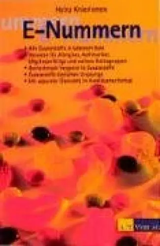 Produktbild: E-Nummern: Alle Zusatzstoffe in Lebensmitteln, Hinweise für Allergiker, Asthmatiker, Migräneanfällige und weitere Risikogruppen, Gentechnisch ... Zusatzstoffe tierischen Ursprungs