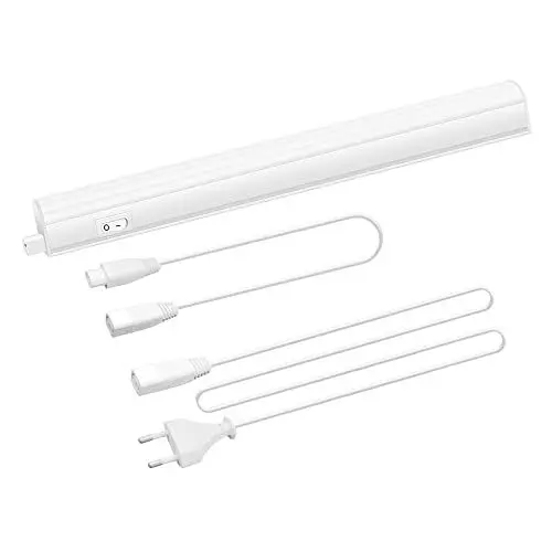 Produktbild: ENUOTEK LED Unterbauleuchte Unterschrankleuchte, Länge 313MM Küchenleuchte Unterschrank Küche Lampe Anschließen mit Schalter, Neutralweiß Lichtfarbe 4000K 230V, 1er Lampe