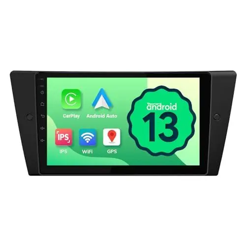 Produktbild: Eonon 9 Zoll Android 13 für BMW 3 E90 E91 E92 E93 (2005-2013) GPS CarPlay Android Auto Bildschirmspiegelung Bluetooth WiFi Radio USB EQ Unterstützung DAB+ Rückfahrkamera Autoradio E90A13