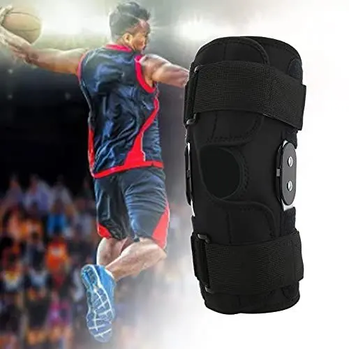 Produktbild: Eosnow Gelenkkniebandage, universell verstellbare Kniebandage, stabil, ergonomisch zum Klettern zur Linderung von Basketballschmerzen(XL)
