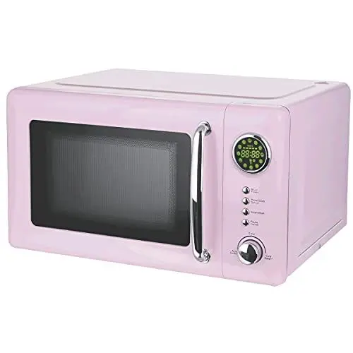Produktbild: Epiq Mikrowelle 700 Watt 20 Liter Garraum Design Mikrowelle in Rosa Pink
