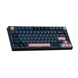 Produktbild: EPOMAKER SKYLOONG GK75 Lite Dichtungsühnliche, kabelgebundene, Hot-Swap-fühige, programmierbare Tastatur mit einem Drehknopf, Win/Mac-kompatibel (Gateron Optical Black)