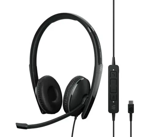 Produktbild: EPOS Adapt 165T USB-C II - Professionelles UC-Optimiertes Headset mit Microsoft Teams Zertifizierung und Fortschrittlichem Akustik-Design