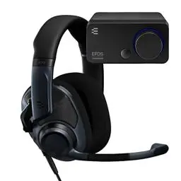Produktbild: EPOS H6Pro + GSX 300 Bundle - Für PC, Mac,Gaming Dac/Externe USB-Soundkarte mit 7.1 Surround Sound, hochauflösende Audio EQ Voreinstellungen für Gaming, Filme und Musik – Gaming Soundkarte, Black
