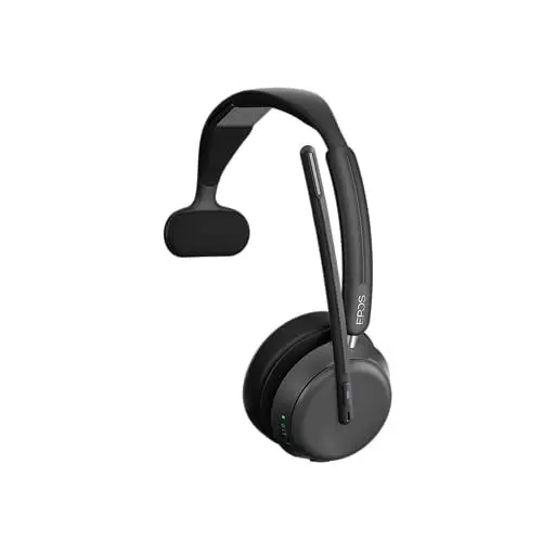Produktbild: EPOS IMPACT 1030T Einseitiges Bluetooth-Headset mit Mikrofon für PC – Optimiert für offene Büros, EPOS AI Sprachaufnahme, Super Wideband , BrainAdapt Technologie, Microsoft Teams zertifiziert, Bequeme