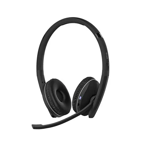 Produktbild: EPOS C20 Serie Wireless Headset: Multi-Geräte-Konnektivität, Bis zu 27h Akkulaufzeit, Microsoft Teams und Zoom Zertifiziert, Elegantes Design, On-Ear Komfort, Perfekt für Arbeit und Studium