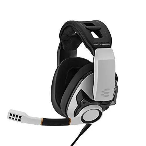 Produktbild: EPOS I Sennheiser GSP 601 Gaming Headset, Geräuschunterdrückendes Mikrofon, Flip-to-Mute, Ergonomisch, Ohrpolster, Kompatibel mit PC, Mac, PS4, PS5, Xbox Series X, Xbox One und Nintendo Switch (Weiß)