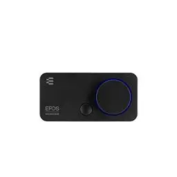 Produktbild: EPOS I Sennheiser GSX 300, Gaming Dac / externe USB-Soundkarte mit 7.1 Surround Sound, hochauflösende Audio EQ Voreinstellungen für Gaming, Filme und Musik – Gaming Soundkarte für PC und Mac, Schwarz