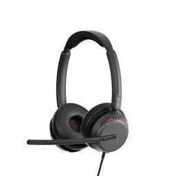 Produktbild: EPOS IMPACT 860 ANC - Hochleistungsfähiges Doppelohr-Headset mit Noise-Cancelling, Super Wideband-Audio, USB C Kopfhörer mit Kabel, Headset mit Mikrofon, Mikrofon PC, Headset USB C, Headphones