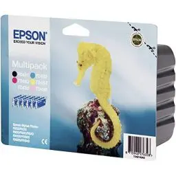 Produktbild: Epson 235B354 T0487 Tintenpatrone Seepferd, Multipack 6-farbig