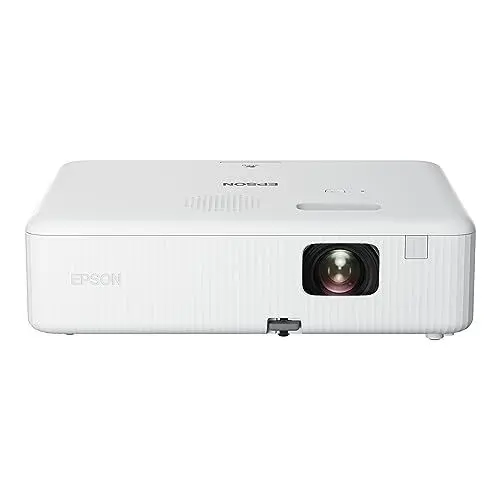 Produktbild: Epson CO-FH01 3LCD-Projektor (Full HD 1080p, 3.000 Lumen Weiß- und Farbhelligkeit, 391 Zoll/9,93 m Bilddiagonale, HDMI)