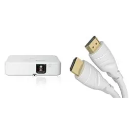 Produktbild: Epson CO-FH02 3LCD-Projektor & KabelDirekt – 4K HDMI-Kabel – 10 m – 4K@60Hz