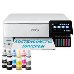 Produktbild: Epson EcoTank ET-8500 DIN-A4-WLAN-Tintentank-Fotodrucker