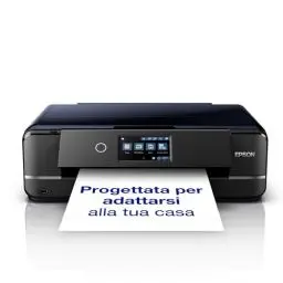 Produktbild: Epson Expression Photo XP-970 3-in-1 Tintenstrahl-Multifunktionsgerät Drucker (Scanner, Kopierer, WiFi, Ethernet, Duplex, 10,9 cm Touchscreen, Einzelpatronen, 6 Farben, DIN A3) schwarz, 10 x 15 cm
