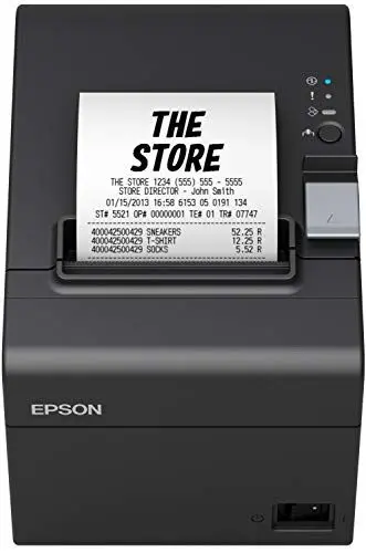 Produktbild: Epson C31CH51012 TMT20III (012) POS-Bondrucker, schwarz, 14 x 19,9 x 14,6 cm