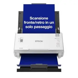 Produktbild: Epson WorkForce DS-410 Dokumentenscanner (Scanner, DIN A4, beidseitiges Scannen in einem Durchgang, 600dpi, USB 2.0)