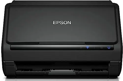 Produktbild: Epson WorkForce ES-500WII Scanner, Dokumentenscanner (scannt ohne PC, bis DIN A4, beidseitiger Scan in einem Durchgang, automatische Ausrichtung, Zuschnitt und Optimierung, WiFi)