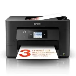 Produktbild: Epson WorkForce Pro WF-3820DWF A4-Multifunktions-Tintenstrahldrucker mit kabellosem Betrieb und 3 Monaten kostenloser Tinte mit ReadyPrint-Abonnement im Rahmen von Advantage+*