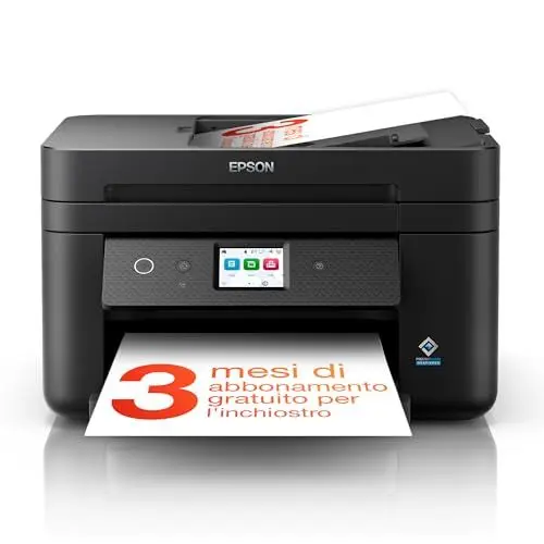 Produktbild: Epson WorkForce WF-2930DWF A4-Multifunktions-Tintenstrahldrucker mit kabellosem Betrieb und 3 Monaten kostenloser Tinte mit ReadyPrint-Abonnement im Rahmen von Advantage+*
