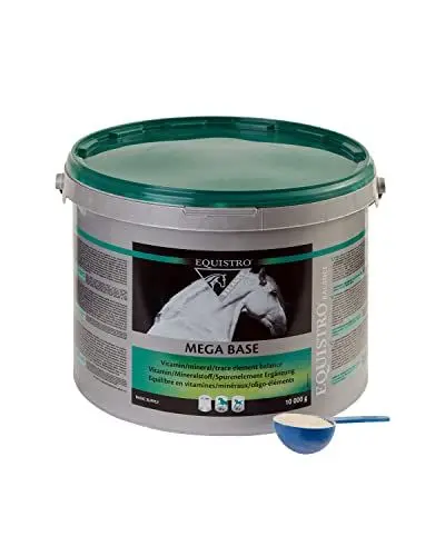 Produktbild: EQUISTRO® Mega Base | Ergänzungsfuttermittel für Pferde | Hochwertiges Mineralfuttermittel zur Unterstützung der Nährstoffbedarfsdseckung | 10kg