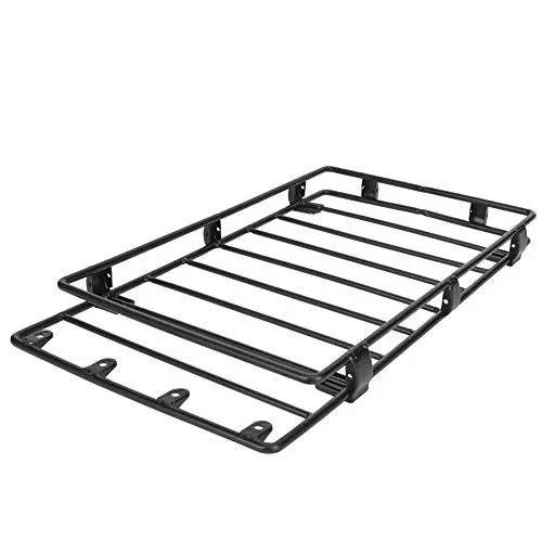 Produktbild: equlup Dachgepäckträger, RC-Dachgepäckträger, Metall-Dachgepäckträger, Upgrade-Teil, Zubehör, passend für LC80 RC-Automodell