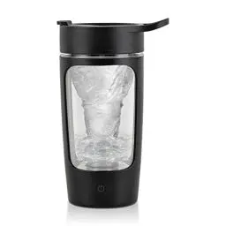 Produktbild: EQURA Elektrischer Shaker Proteinshake, 650ML USB Wiederaufladbar Protein Shake Mixer, Tritan Elektrischer Eiweiß Shaker, BPA-frei