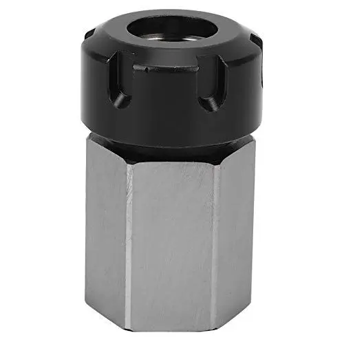 Produktbild: ER25/32/40 Spannzangenblock Sechskant-Spannzangenhalter, Silber Kohlenstoffstahl Hochfeste ER Sechskant-Spannzange für CNC-Drehmaschinen-Gravierschneidemaschine(ER25)