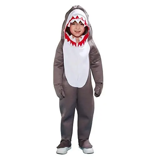 Produktbild: EraSpooky Shark Cosplay Kostüm mit Kapuze für Kinder Halloween süßes Tierkostüm