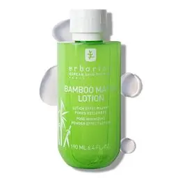 Produktbild: Erborian Bamboo Matte Lotion - Mattierende Gesichtscreme mit Puder-Effekt für fettige Haut - Koreanische Gesichtspflege mit Bambus-Extrakt, spendet Feuchtigkeit und verkleinert die Poren - 190 ml